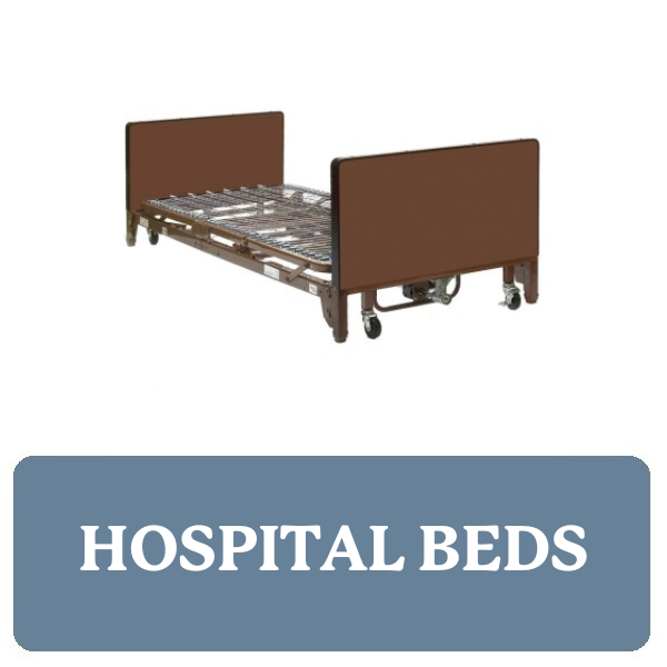 Canes & Hospital Beds Button.